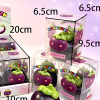 Jouet Squishy en blocs de construction Mangosteen