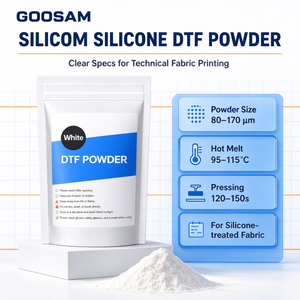 Anti Color Migration Hotmelt DTF Heat Transfer Sublimation Powder for Dark Cotton T-<b>Shirt</b> Heat Transfer Printing - Product Image 1