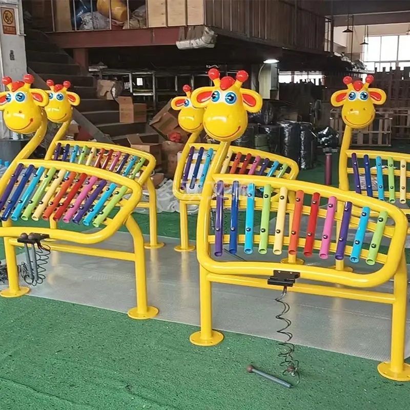 Großes Xylofon Musikinstrument Ausrüstung Freiluft-Spielplatz Kindergarten Perkussion pädagogisches interaktives Gerät