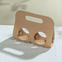 Boîte d'emballage personnalisée en papier kraft pour pommes, lot de 2 boîtes cadeaux créatives portables en carton, boîte cadeau pour supermarché et magasin de fruits