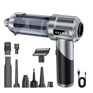 Souffleur d'air sans fil multifonction 16000Pa Puissance d'aspiration puissante <span class=keywords><strong>Aspirateur</strong></span> portable sans fil <span class=keywords><strong>à</strong></span> <span class=keywords><strong>main</strong></span> pour la maison et la voiture Matériel ABS - Product Image 1