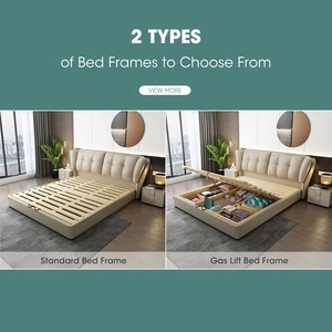 Base de Colchón Personalizada, Cabecera Acolchada, Otomana, Plataforma de Madera con Elevación a Gas, Armazones de Cama Tapizados, Camas de Hotel de Lujo - Product Image 2