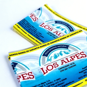 Étiquettes rectangulaires personnalisées en BOPP écologique avec adhésif thermofusible pour solutions d'étiquetage de bouteilles de conditionneur – Marque Winner - Product Image 6