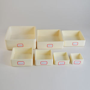 بوتقة سيراميك ألومينا مستطيلة عالية النقاء للتحليل الحراري، 997 <span class=keywords><strong>99</strong></span> <span class=keywords><strong>Al2O3</strong></span>، صلابة جيدة - Product Image 1