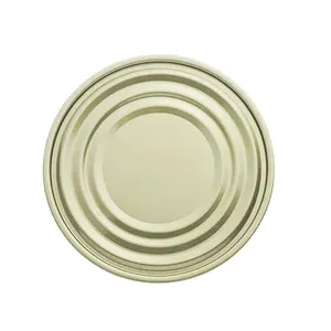 Factory Supply EOE 401# 99mm Tinplate Easy Open Lid Or End For Food Tin Can Sealing Storage