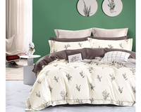 Ensembles de couvre-lit d'été en coton imprimé 7 pièces-Collection de couettes et taies d'oreiller personnalisées