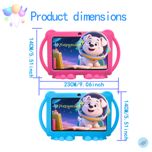 Máy tính bảng trẻ em bán chạy nhất 7 inch, đồ chơi giáo dục chất lượng cao với pin 3000MAH, độ phân giải 1024x600, chip lõi tứ - Product Image 2