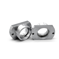 Composants de précision OEM usinés CNC 5 axes, anodisation noire, pièces en métal trempé, acier, aluminium, fabricant chinois