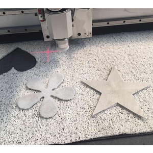 Machine de découpe acrylique machine de découpe de tissu tricoté pour chapeau ribber de haute qualité et prix compétitif - Product Image 4