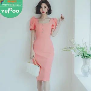 2023stock dresses women lady elegant clothing Evening american vestido wholesale fashion designer vintage guangzhou manufacturer