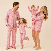 Pijamas Ecológicos de Bambú para Mujer, Conjunto de Ropa de Dormir Suave e Hipoalergénica, Ropa de Estar por Casa con Estampado Personalizado, Pijamas Frescos de Verano