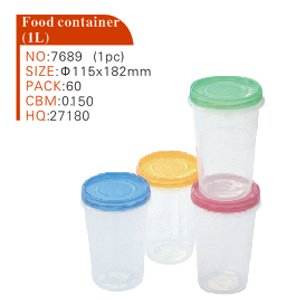 Haixing שקוף מזון מיכל עם מכסה עם חור קטן אטריות אחסון - Product Image 3