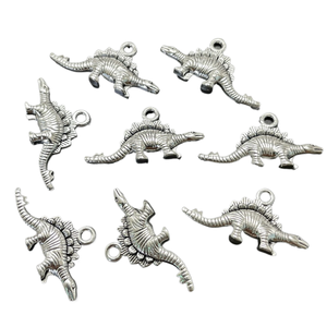 Junkang - Colgantes de Plata con Forma de Animales: Serpiente, <span class=keywords><strong>León</strong></span>, Conejo, Pájaro, Búho, Accesorios de Joyería de Aleación, Pulseras y Collares - Product Image 1