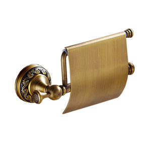 Étagère murale de rangement pour cosmétiques en <span class=keywords><strong>laiton</strong></span> antique de style <span class=keywords><strong>vintage</strong></span>, étagère simple en verre pour salle de bain - Product Image 4