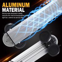 Barre lumineuse LED d'avertissement pour véhicule d'urgence, gyrophare de toit pour récupération, remorquage, camion, voiture, balise stroboscopique, barre lumineuse LED clignotante