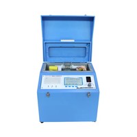 Testeur de résistance diélectrique d'huile de transformateur entièrement automatique 80 kV IEC60156 avec écran tactile, imprimante et haute précision – Équipement de laboratoire