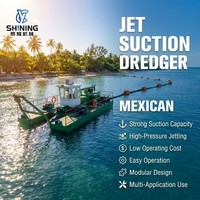 Kapal Sedot Pasir Jet Suction untuk Pembersihan Dasar Sungai dan Pengangkatan Sedimen Dasar Sungai