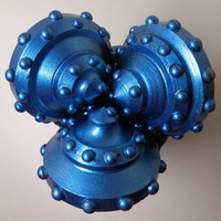 Foret triconique en carbure forgé de 76 mm pour équipement de forage de puits d'eau