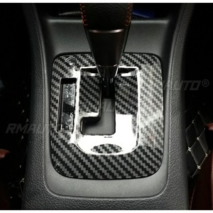 Plaque de transmission en fibre de carbone pour Subaru Forester 2013-2018, plaque de décoration de levier de vitesse côté conducteur, accessoires de garniture - Product Image 4