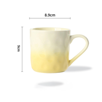 Tasse à café en céramique personnalisée avec impression d'attractions touristiques, idéale pour les restaurants, cafés, centres d'accueil et articles touristiques