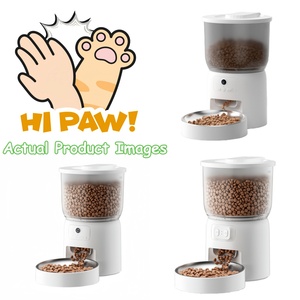 جهاز تغذية الحيوانات الأليفة الذكي الجديد بالتحكم عن بعد عبر الواي فاي مع رقاقة إلكترونية، وعاء طعام أوتوماتيكي للكلاب والحيوانات الأليفة سعة 3 لتر، موزع طعام ذكي أوتوماتيكي للحيوانات الأليفة - Product Image 2