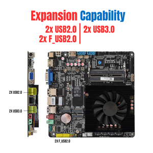 NUEVA Placa Base Industrial Thin Mini ITX con Procesador AMD <span class=keywords><strong>R5</strong></span> <span class=keywords><strong>3500U</strong></span> R3 3300U R7 3700U, 2X DDR4 SO-DIMM, 2x M.2 SSD - Product Image 6