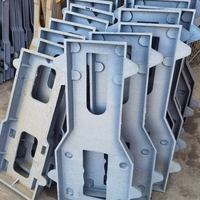 Services de fonderie de moulage au sable de métaux lourds (aluminium, acier, fer) pour boîtiers de pompes, avec tolérance de 0,01 mm et inspection stricte à 100%