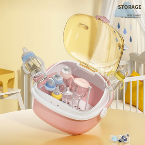 Séchoir à biberons en PP sans BPA, prix direct usine, avec égouttoir et boîte de rangement pour bébés de 0 à 12 mois - Product Image 5