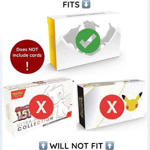 Xinjinda - Protector <span class=keywords><strong>de</strong></span> Pantalla Magnético Resistente para Pokémon <span class=keywords><strong>Charizard</strong></span> <span class=keywords><strong>Ultra</strong></span> <span class=keywords><strong>Premium</strong></span> Collection, Estuche Protector Acrílico, MOQ 1 Pieza - Product Image 3