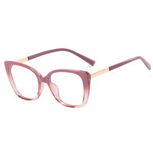 MS 95717 Montura de Gafas Ópticas Unisex de <span class=keywords><strong>Metal</strong></span> TR90, Diseño Moderno, Anti Luz Azul, Estilo Ojo de Gato, para Graduación, Miopía, Lectura, Diseño Colorido - Product Image 5