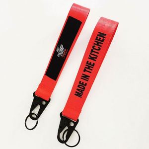 Livraison rapide, porte-clés personnalisé en nylon pour voiture, porte-clés avec logo de voiture, ruban porte-clés - Product Image 4