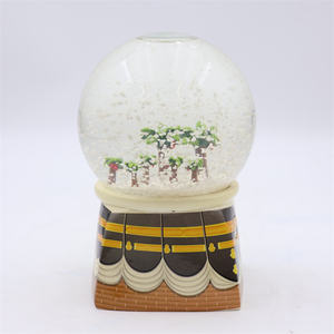 راتنج مخصص فاخر تذكار الثلج بالجملة المورد راتنج عالي الجودة كرة الثلج بوليريسين كرة الثلج لمعان للهدايا - Product Image 2