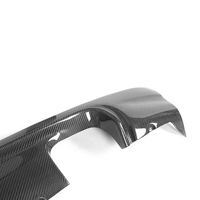 Diffuseur arrière en fibre de carbone style M3 pour BMW E46 1998-2006, amélioration aérodynamique légère, montage direct