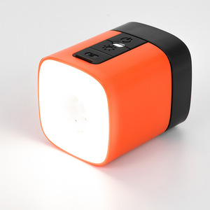 Wireless Portable Air Pump 12V Single Cylinder Inflator With Emergency Light For Outdoor Use - Product Image 2