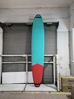 Haute qualité 9ft Longboard EPS mousse souple pont planche de surf EVA pare-chocs queue trois bambou Stringer IXPE doux planche de surf Sports nautiques