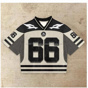 Nouveau T-shirt de sport pour homme 2026, col en V, manches courtes, impression numérique personnalisée, respirant, séchage rapide, anti-UV, pull-over - Product Image 4