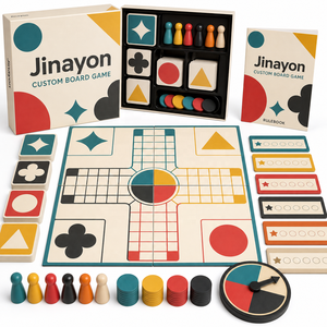 <span class=keywords><strong>Gioco</strong></span> <span class=keywords><strong>da</strong></span> <span class=keywords><strong>Tavolo</strong></span> Personalizzato ad Alta Leggibilità con Componenti a Stampa Grande per Attività di Gruppo e Memoria Sociale, in Scatola Rigida - Product Image 1