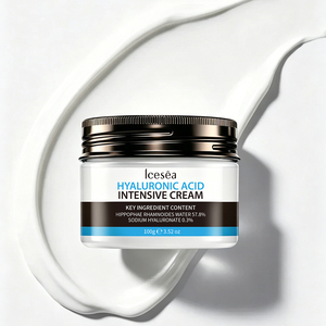 Crème Visage Intensive à l'Acide Hyaluronique Marque Privée OEM Hydratation Profonde Réparation Peaux Sèches et Abîmées Crème Hydratante pour le Visage 100g - Product Image 3