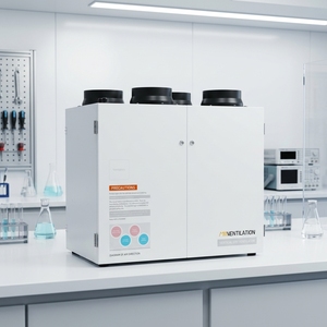 Système de ventilation HVAC Mia CE avec contrôle WIFI, 350m3/h, récupération de chaleur du moteur, système de régulation du volume d'air - Product Image 1