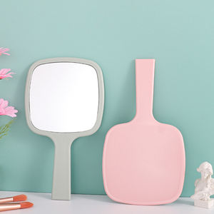 ABSパーソナライズされたハンドヘルドメイクアップミラー、ポータブルポケットミラー、カスタマイズされた印刷ロゴ - Product Image 5