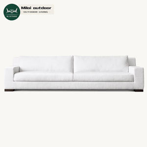 طقم أريكة فاخر جديد لعام <span class=keywords><strong>2026</strong></span> قابل للتخصيص لأثاث المنزل، أريكة مودينا بذراعين من القماش، طقم أريكة داخلية لغرفة المعيشة - Product Image 4