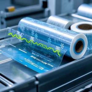 Rouleau de film thermoscellable PET/CPP pour aliments Emballage de collations imprimé personnalisé pour barres de chocolat Aliments surgelés Douceur brillante haute clarté - Product Image 4