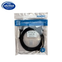 Adaptateur VGA vers HDMI alimenté par USB, synchronisation audio et vidéo sans perte HD, Plug and Play, 1,8 m, pour le bureau, les réunions, le théâtre, les jeux, la diffusion d'écran
