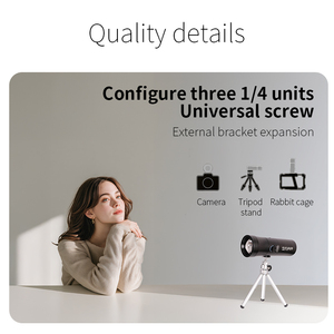 Kaliou-Lámpara de vídeo de contraste de cuatro colores recargable, con orificio de tornillo de 1/4 pulgadas, batería integrada para <span class=keywords><strong>estudio</strong></span> de fotografía Selfie - Product Image 6