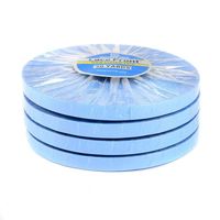 Pita Perekat Transparan Profesional Biru Baru Dua Sisi untuk Ekstensi Rambut 0.8/1/36 Yard Perekat untuk Wig Depan Remy