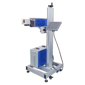 Imprimante laser en ligne volante de machine d'inscription de laser pour la chaîne de production de tuyau de pp/PE/PVC/PPR