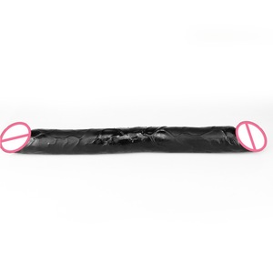 Dildo réaliste en PVC à double tête, extra long de 46 cm, pour femmes lesbiennes, <span class=keywords><strong>p</strong></span>énis artificiel alternatif, jouet sexuel pour adultes gays - Product Image 5