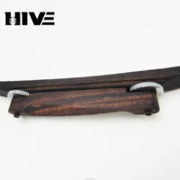 (Gaoqiao) Modèle Jazz Palissandre Sous-corps Guitare acoustique Pont Jazz Contrebasse Guitare Sous-corps en bois Accessoires de guitare