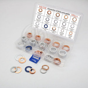 Xinyida Automotive Oil Drain <b>Screw</b> Gasket <b>Set</b> 105pcs Universal For Car Engine Repair HE229 - Product Image 1