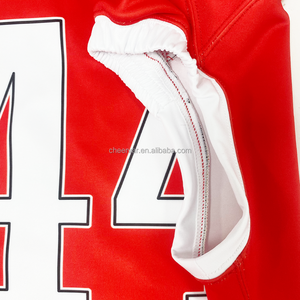 Maillots de football américain haut de gamme pour adultes, respirants, grande taille, unisexe, manches courtes, antibactériens, séchage rapide - Product Image 5